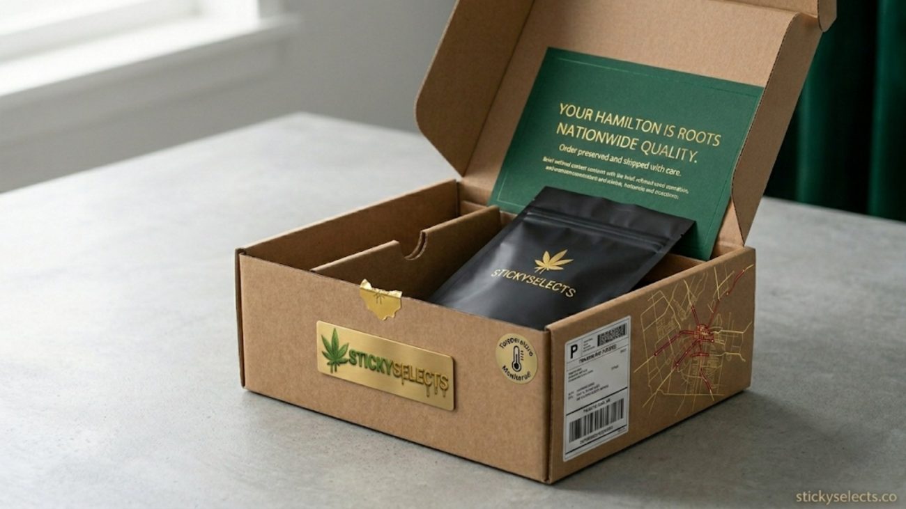 Discreet cannabis packaging for Hamilton delivery – plain boxes, odor-proof