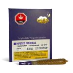 Willow Live Resin Infused Pre-Rolls  1G