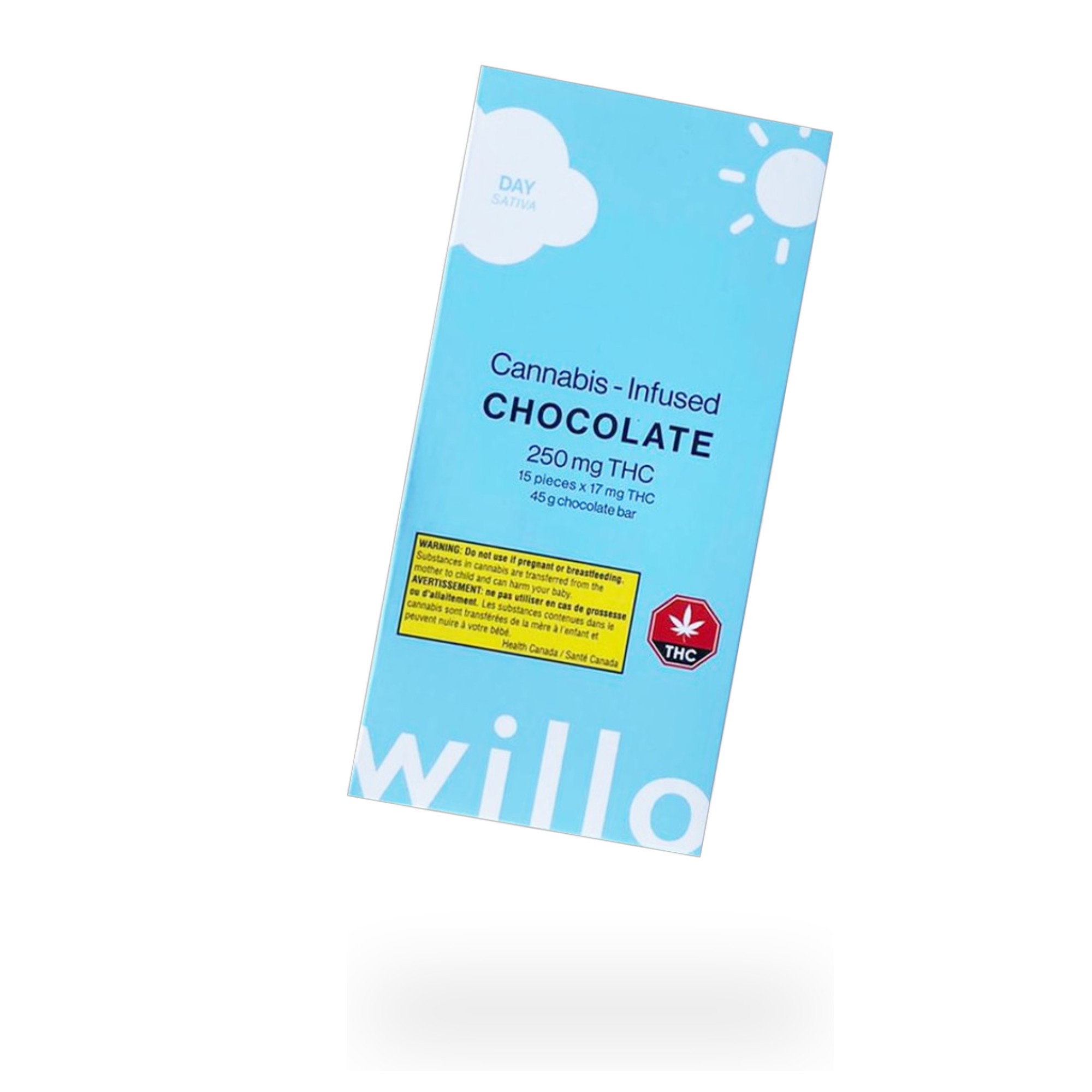 willow 250mg Willow 250MG THC Chocolate - Image 1